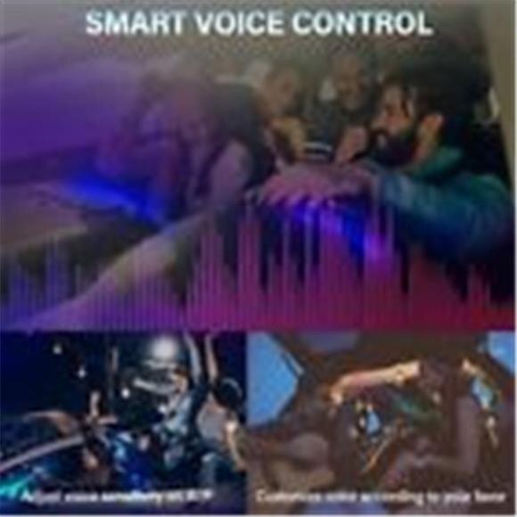 6M Car RGB Interior Ambient LED‎ Strip Light APP Music Control Atmosphere Lamps - Picture 7 of 10